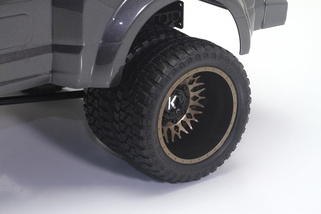 8987 FORD F-450 SD KG1 Wheel Edition 1/10 4WD RTR (Grey Titanium) Custom Truck DL-Series